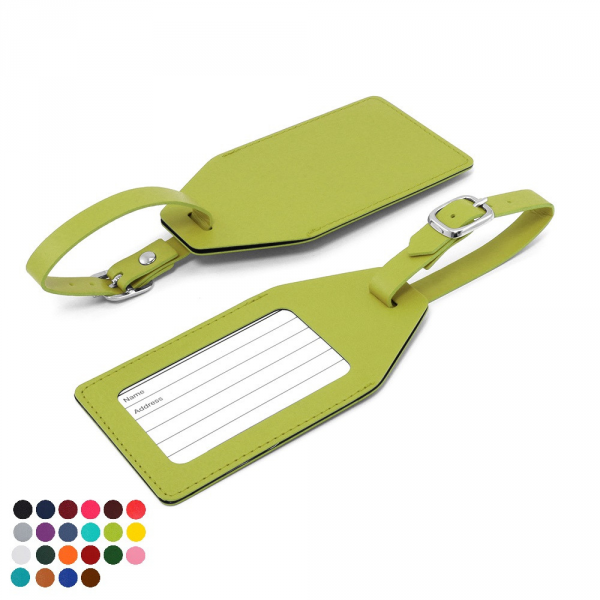 Large Luggage Tag in a choice of Belluno Colours