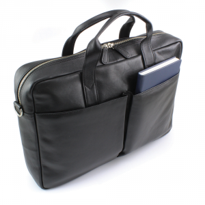 Promotrendz product Sandringham Nappa Leather Commuter Bag