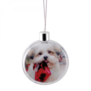 Promotrendz product Round Ornament - Clear