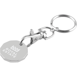 Promotrendz product Trolley Coin Keychain - Laser Engraved (5 Day Service)