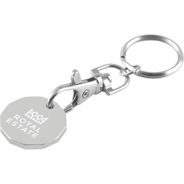 Trolley Coin Keychain - Laser Engraved (5 Day Service)