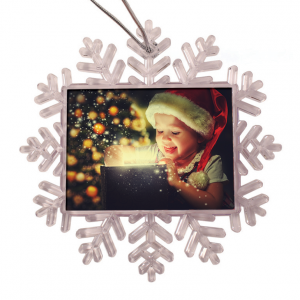 Promotrendz product Snowflake Ornament with String