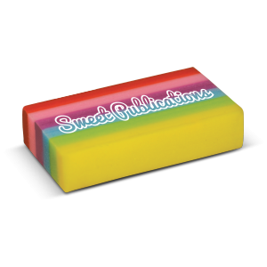 Promotrendz product Eraser - Rainbow