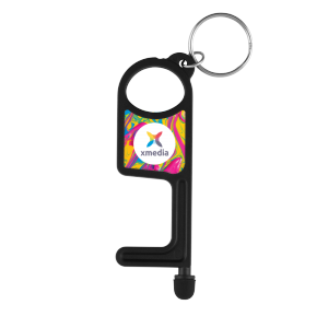 Promotrendz product Touchfree Keyring with Stylus