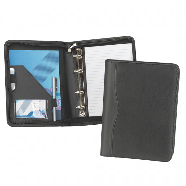 Houghton A5 Zipped Ring Binder