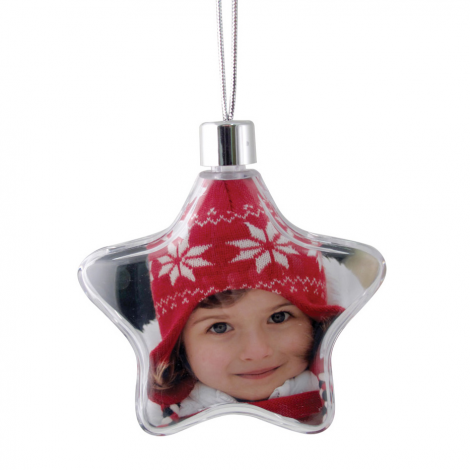 Star Ornament - Clear