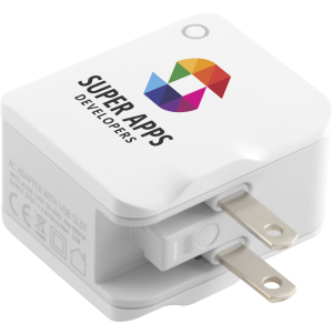 Promotrendz product World USB Travel Adaptor