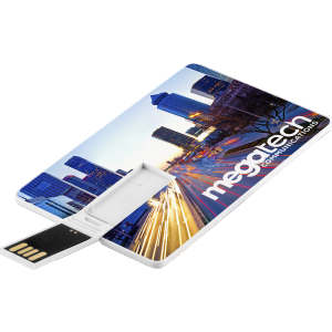 Promotrendz product Credit Card USB Flash Drive - 4GB