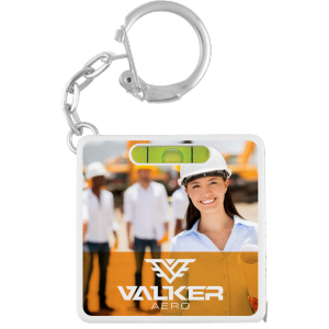 Promotrendz product Spirit Level Tape Measure Keyring